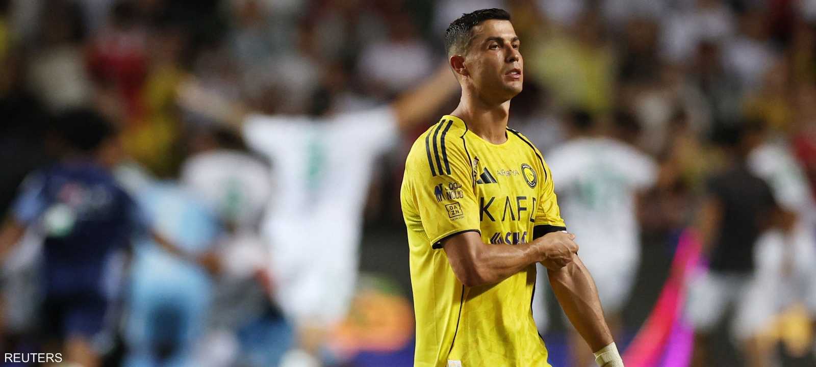 رونالدو بعد نهاية المباراة