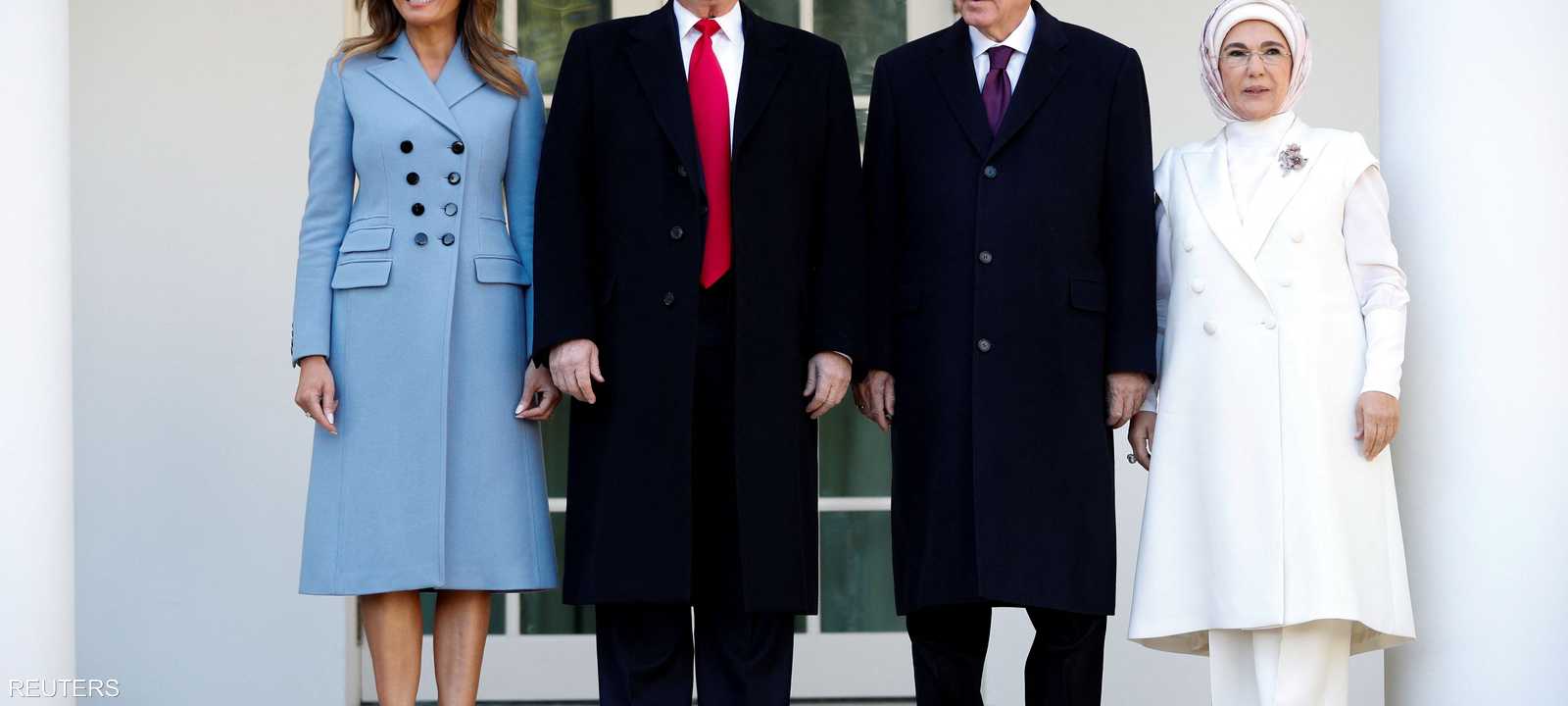 أمينة أردوغان وجهت لرسالة لميلانيا ترامب