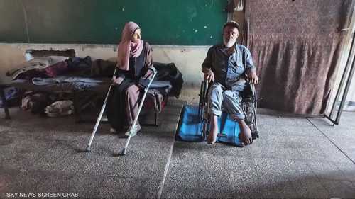 سكاي نيوز عربية ترصد تفاقم معاناة ذوي الهمم في قطاع غزة