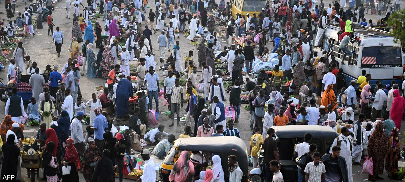 أحد أسواق بورتسودان