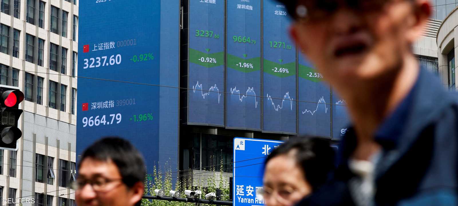 الأسهم الصينية