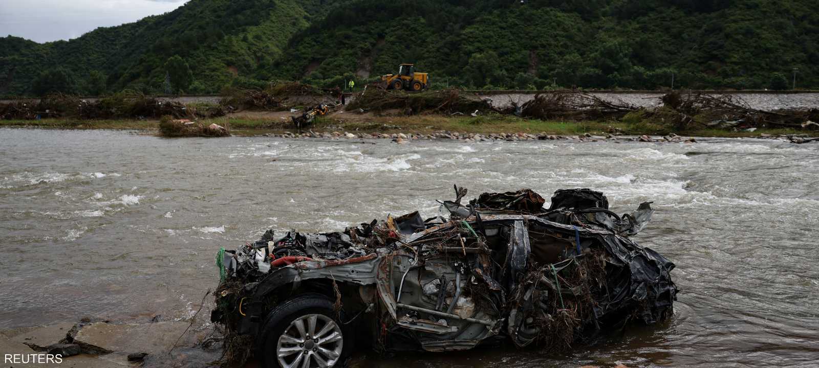 السيول في الصين