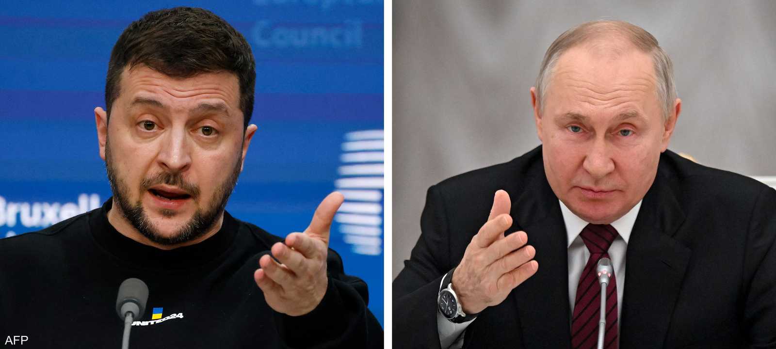 بوتين وزيلينسكي