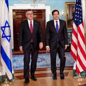 ساعر التقى نظيره الأميركي في واشنطن