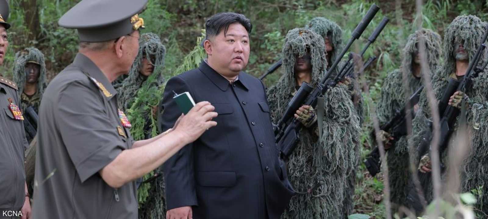 كيم تفقد عن الجاهزية العسكرية لبلاده