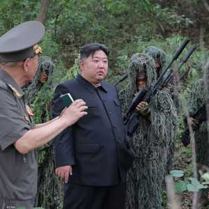 كيم تفقد عن الجاهزية العسكرية لبلاده