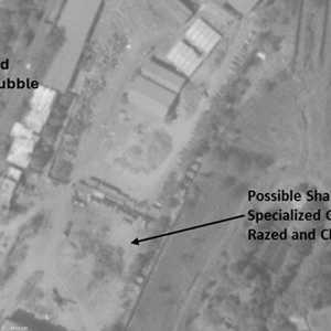 التقرير تحدث عن إزالة مبان متضررة بفعل ضربات إسرائيلية