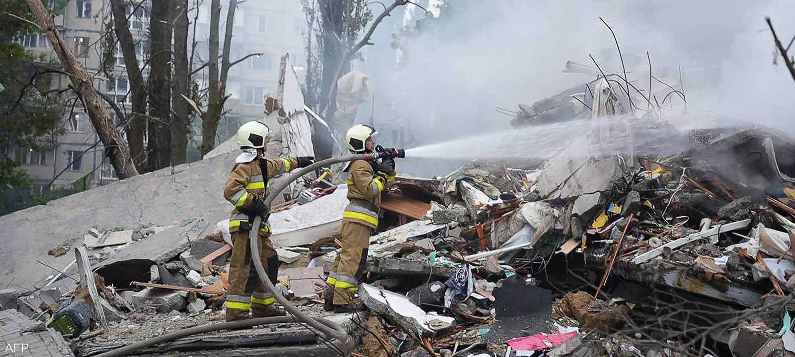 الهجمات أصابت 3 أحياء سكنية في كييف - أرشيفية