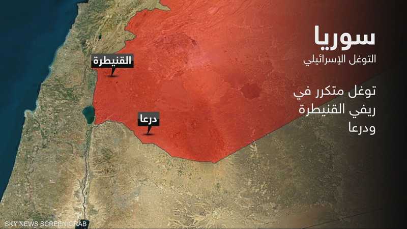 إسرائيل.. توغل متكرر في ريفي القنيطرة ودرعا