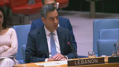 مندوب لبنان: وجود اليونيفيل ضروري لضمان الأمن والاستقرار