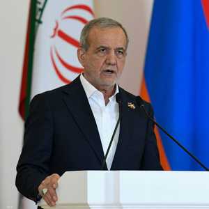 الرئيس الإيراني مسعود بزشكيان