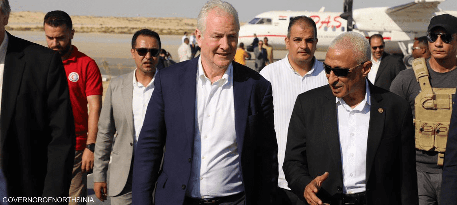 أدان أعضاء الوفد الأميركي عرقلة دخول المساعدات إلى غزة