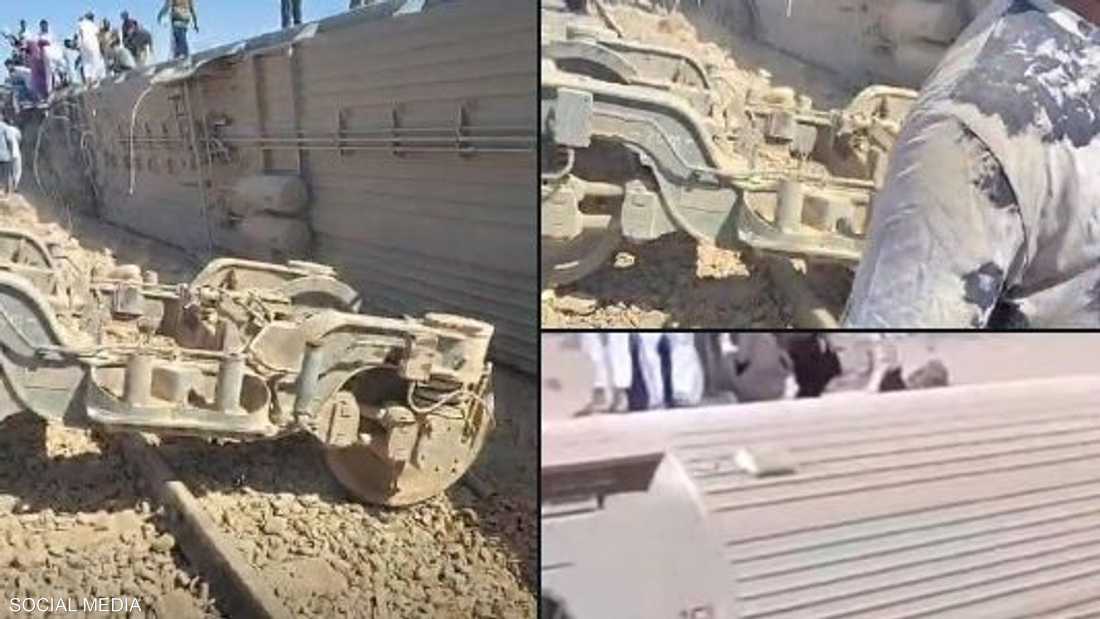 فيديو.. خروج قطار عن مساره قرب الضبعة بمصر وسقوط ضحايا