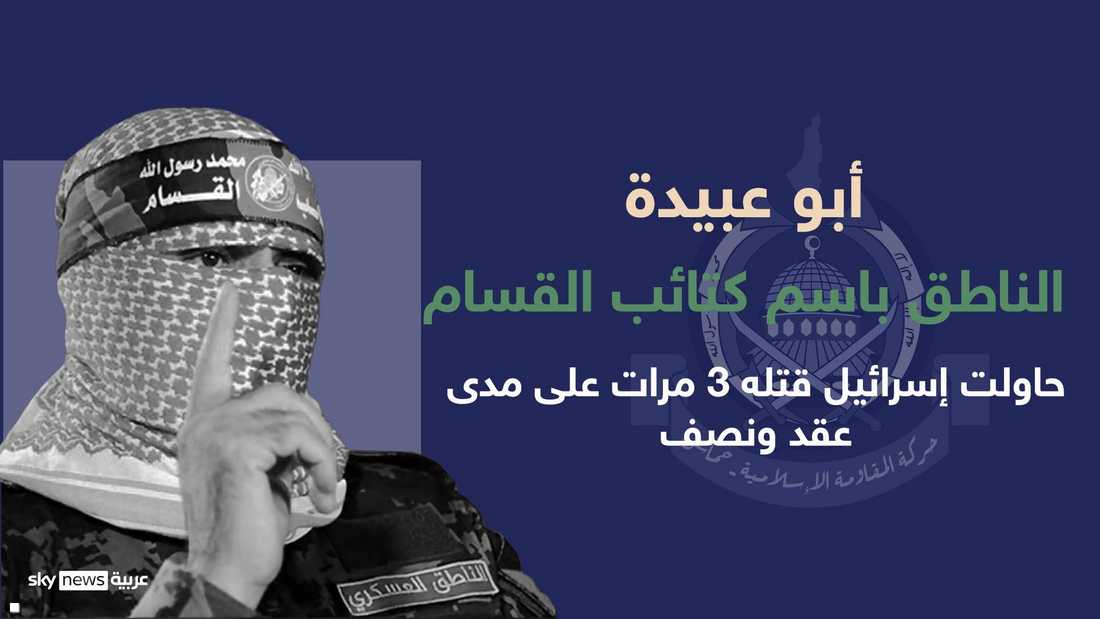 أبو عبيدة.. لاحقته إسرائيل 15 عاما وحاولت قتله 3 مرات