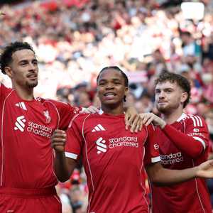 فرحة لاعبي ليفربول