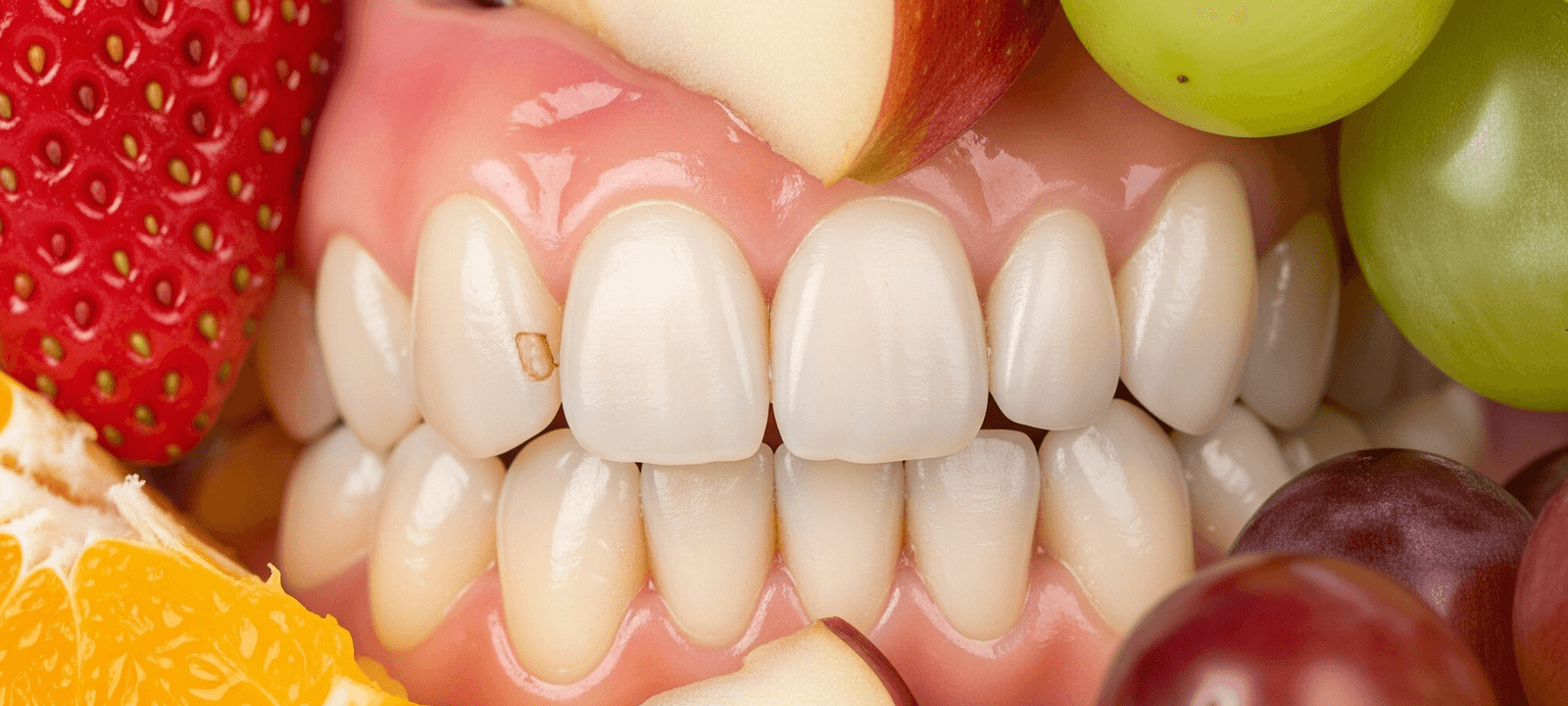الفواكه لها تأثيرات على صحة الأسنان وبياضها