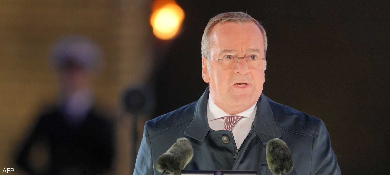 وزير الدفاع الألماني بوريس بيستوريوس