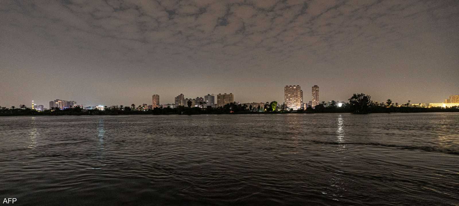 مشهد جزئي لنهر النيل