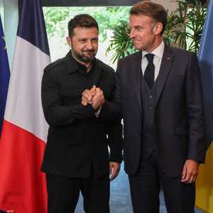 زيلينسكي وماكرون