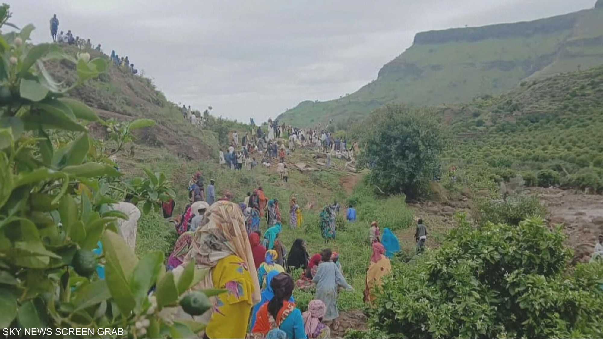 أكثر من 1000 قتيل بانزلاق أرضي بإقليم دارفور في السودان
