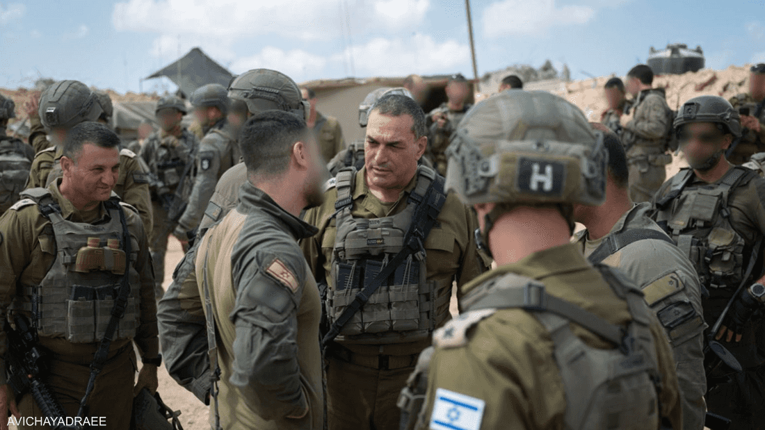 رئيس الأركان الإسرائيلي يتفقد غزة قبيل الهجوم المرتقب