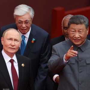 من لقاء بوتين والرئيس الصيني