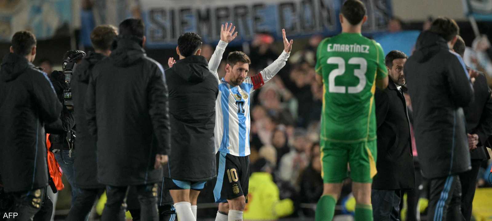 ميسي تألق في آخر ظهور له مع منتخب الأرجنتين على أرضه