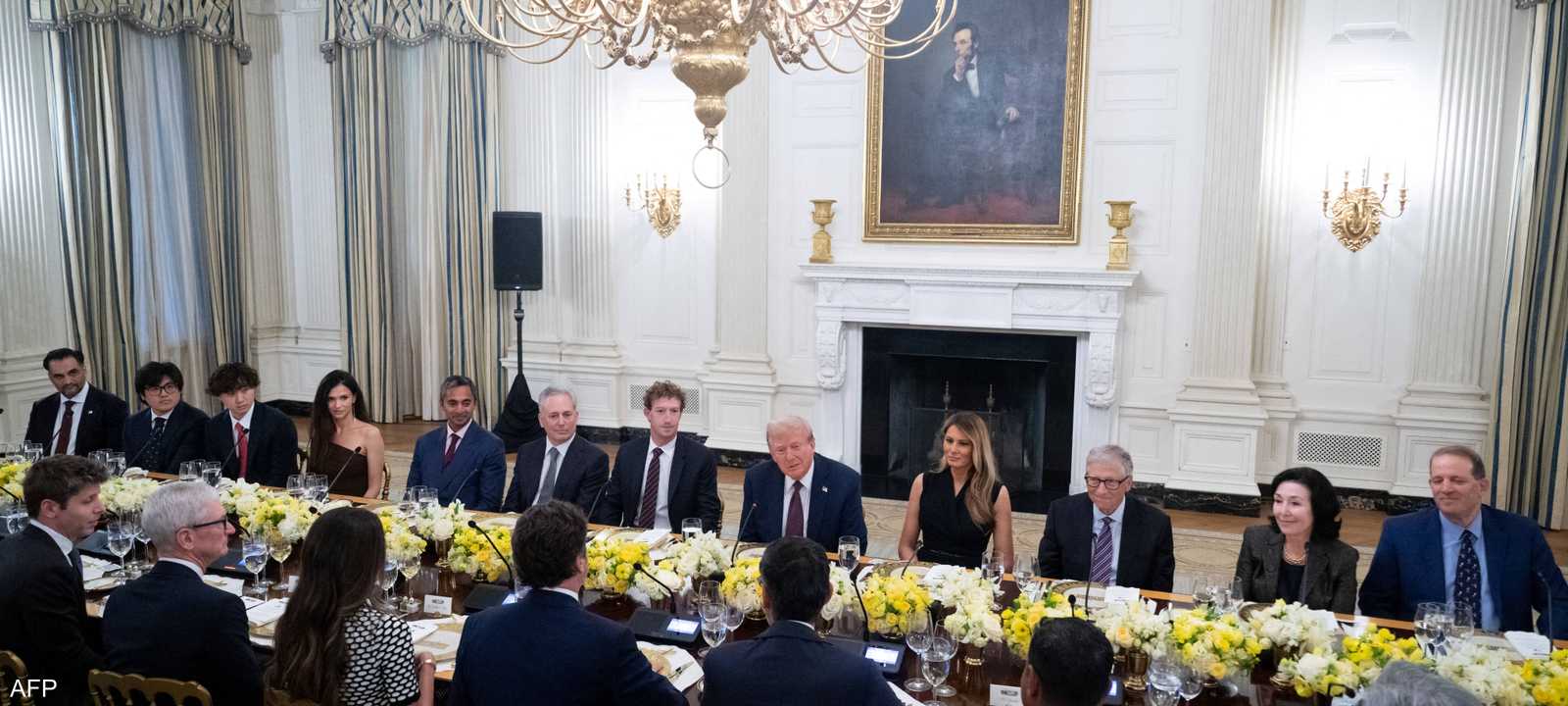 دعي للمأدبة قادة كبرى شركات التكنولوجيا الأميركية