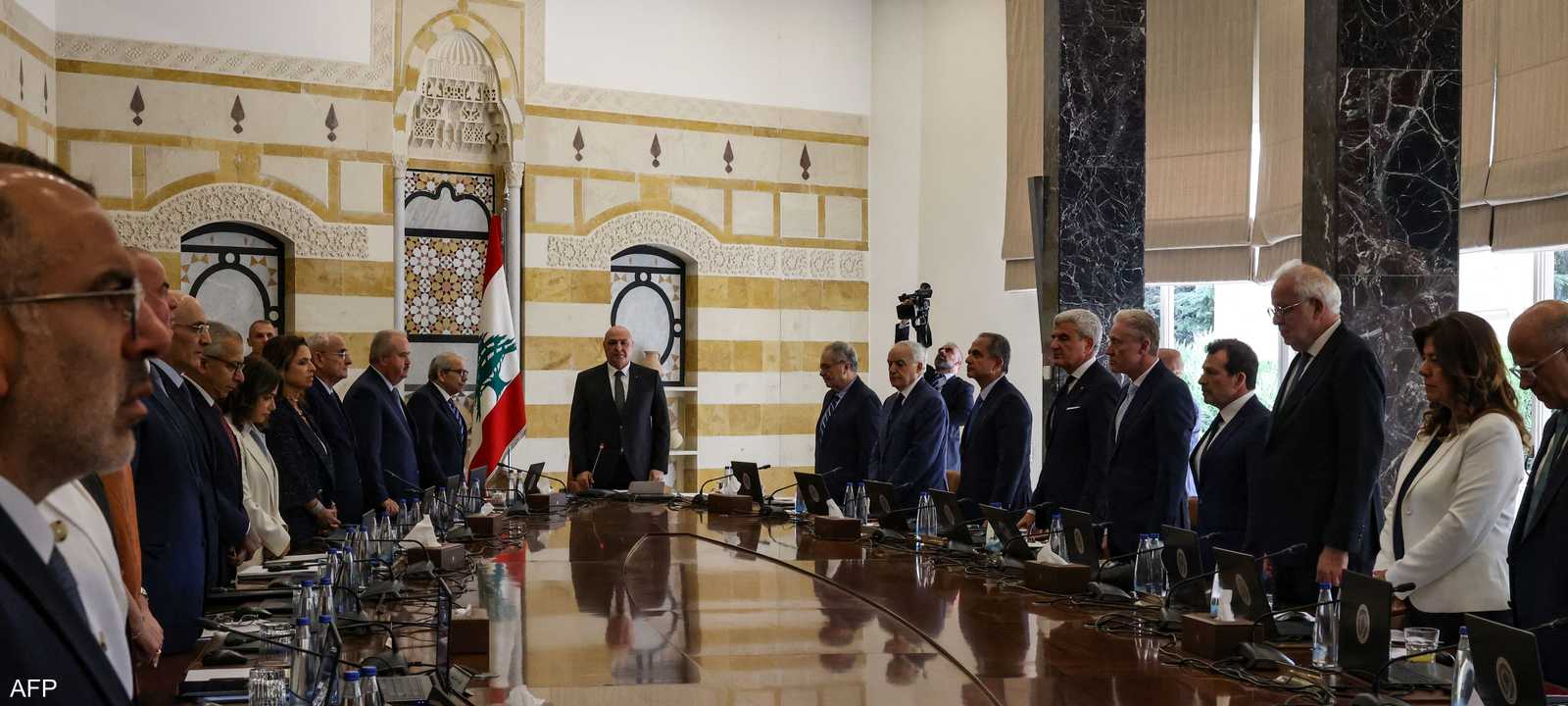 رحب مجلس الوزراء اللبناني بخطة لنزع سلاح حزب الله