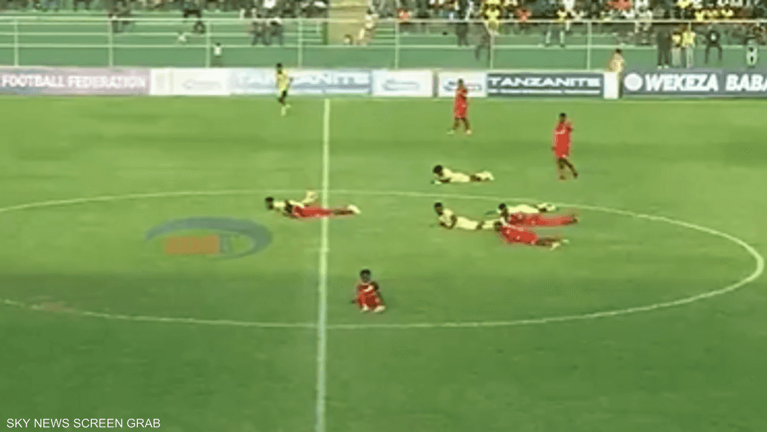 فيديو.. سرب نحل يوقف مباراة كرة قدم في تنزانيا