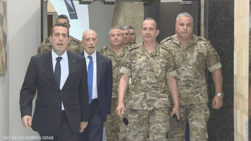 الحكومة اللبنانية ترحب بخطة قيادة الجيش اللبناني