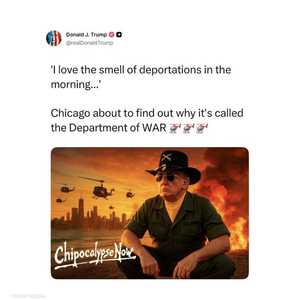 ترامب وجه رسالة تهديد لشيكاغو