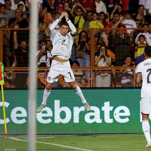 رونالدو يحتفل بطريقته المعتادة أمام أرمينيا