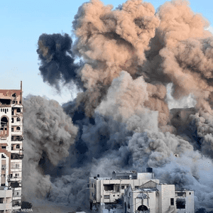 إسرائيل تصعد عمليات قصف الأبراج والمباني العالية في غزة