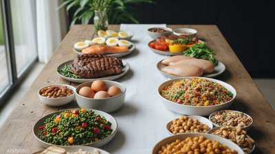 كم يحتاج الجسم من البروتين يوميا؟