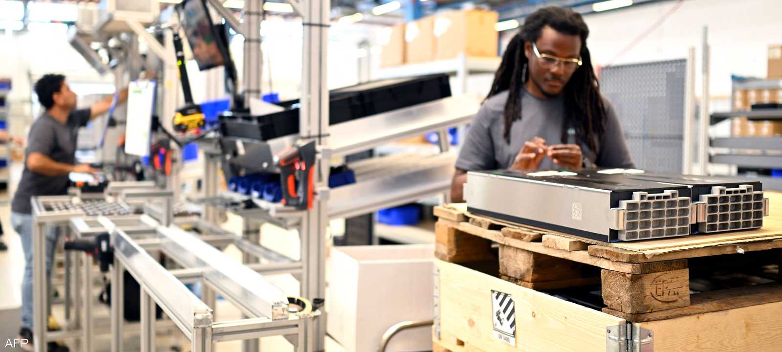 ارتفاع الإنتاج الصناعي الألماني