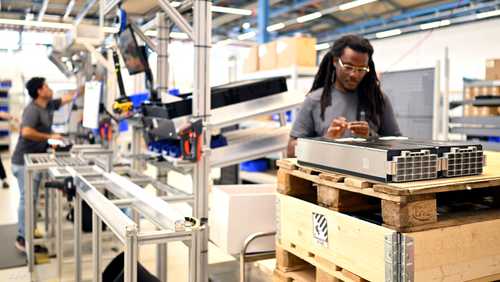 ارتفاع الإنتاج الصناعي الألماني