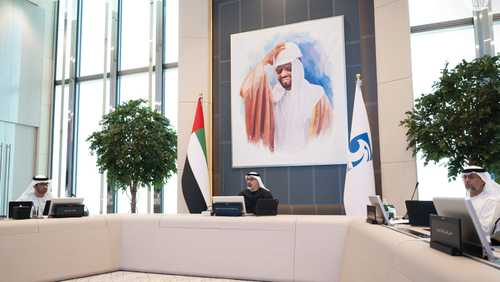 الشيخ خالد بن محمد بن زايد يترأس اجتماع "أدنوك"