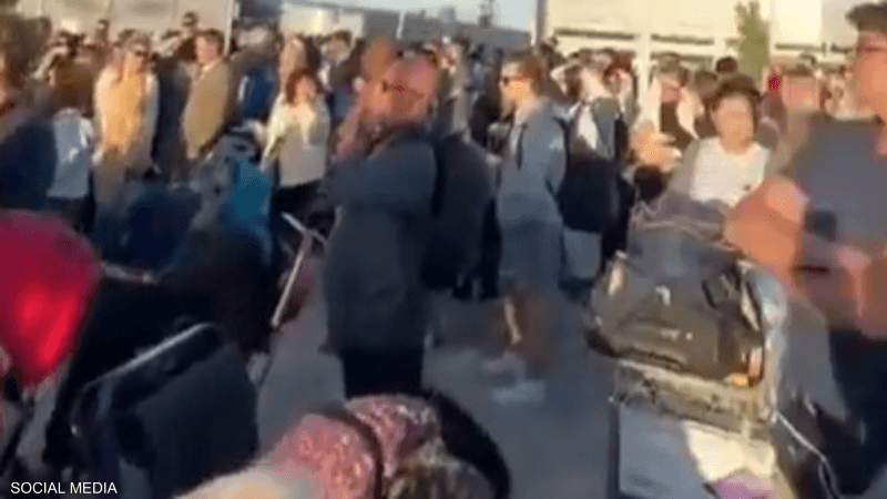 تم إخلاء جزء من المطار كإجراء احترازي