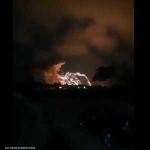 غارات إسرائيلية مركزة على الدفاع الجوي بحمص