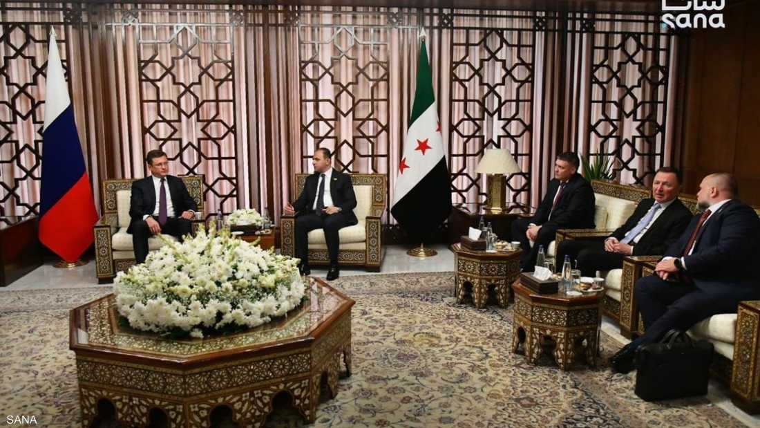 وفد روسي رفيع المستوى يصل دمشق