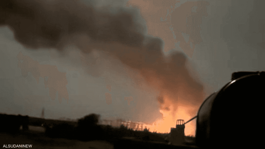 هجوم بمسيرات يستهدف مواقع استراتيجية في الخرطوم