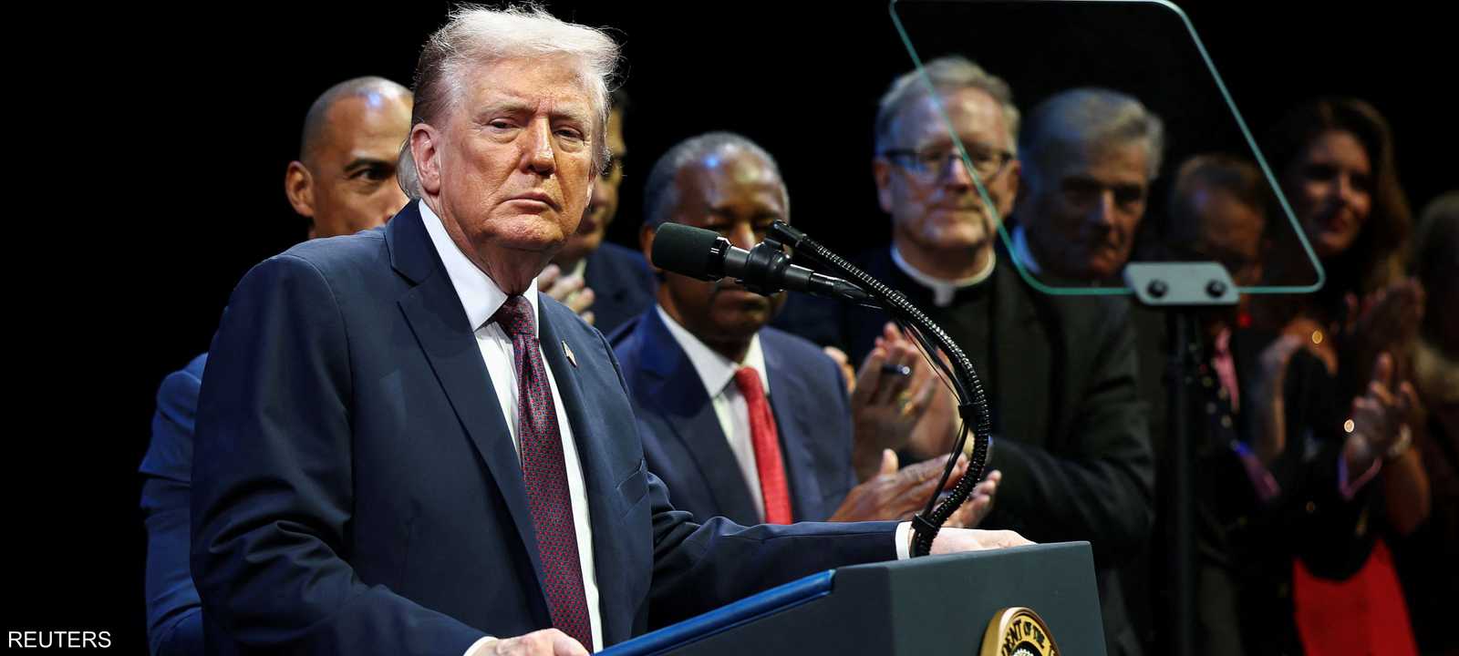 أرشيفية للرئيس الأميركي دونالد ترامب