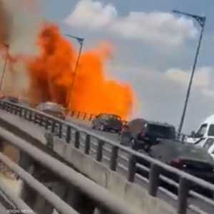 انفجار شاحنة صهريج غاز في شرق مكسيكو