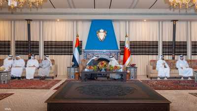 ملك البحرين ورئيس دولة الإمارات يؤكدان تضامنهما مع قطر