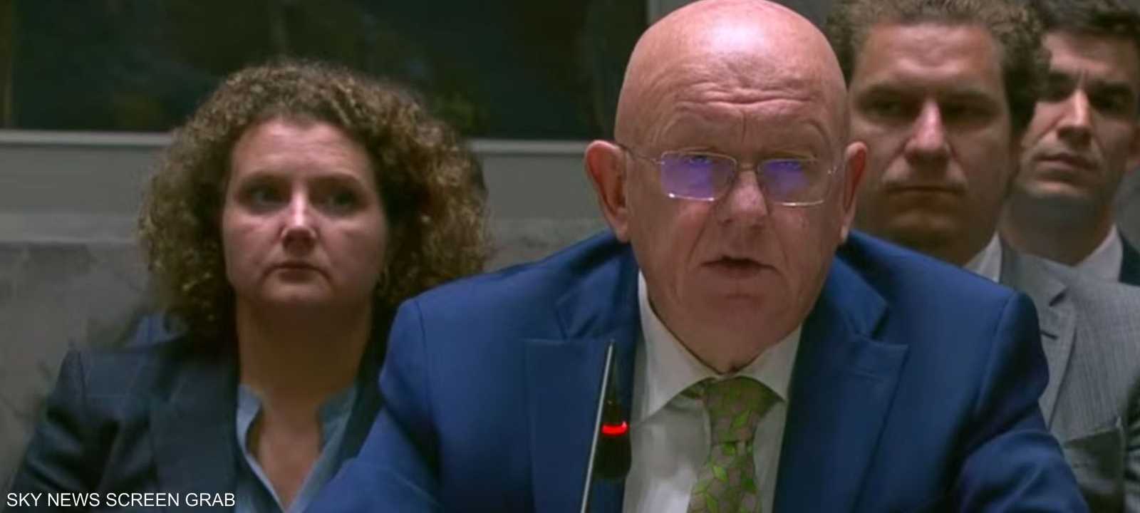 مندوب روسيا في مجلس الأمن فاسيلي نيبينزيا