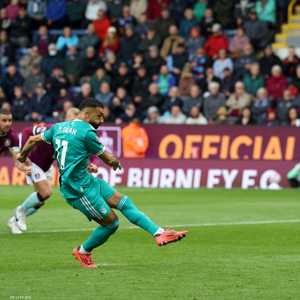 محمد صلاح مسجلا هدف الفوز