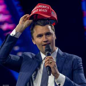 أرشيفية للناشط الأميركي تشارلي كيرك