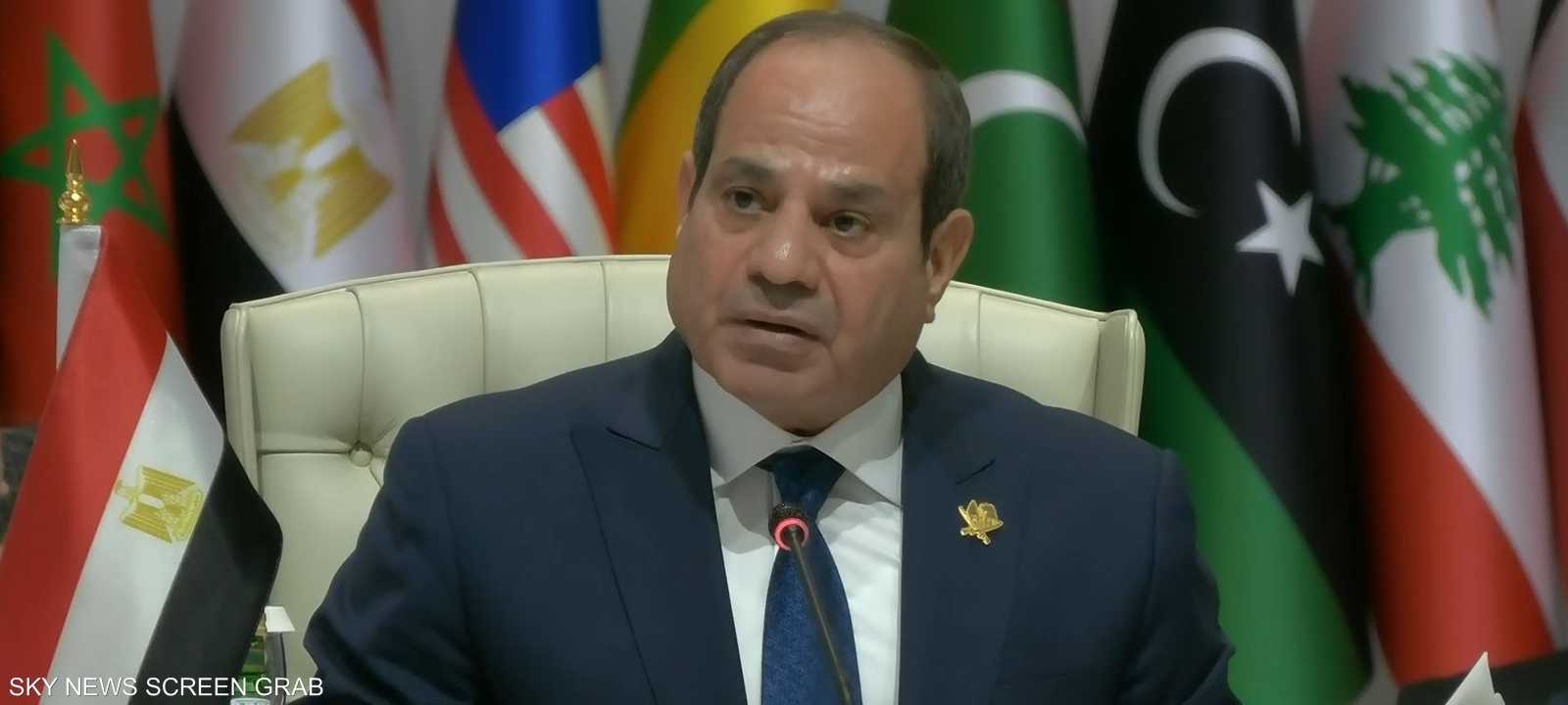 الرئيس المصري عبدالفتاح السيسي