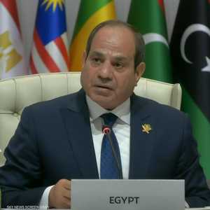 الرئيس المصري عبدالفتاح السيسي